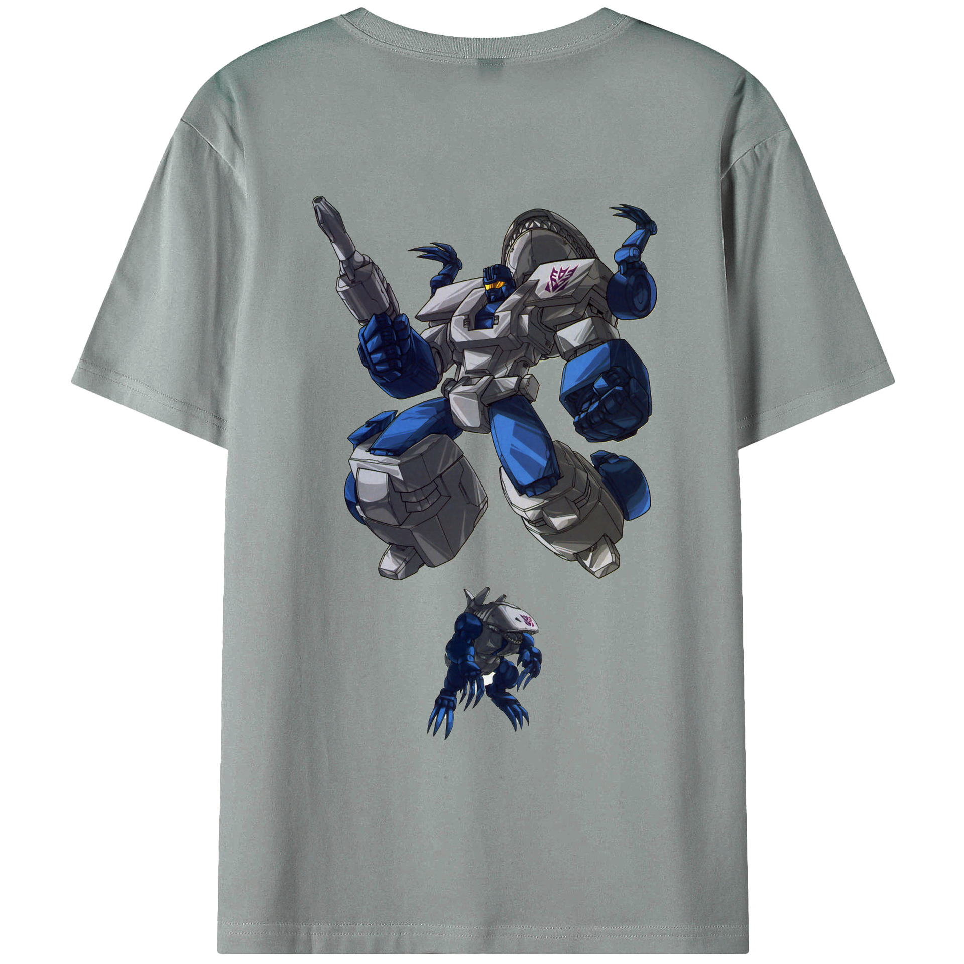 （画像用）  綿100％ メンズ半袖Tシャツ（バックプリント） 通気性